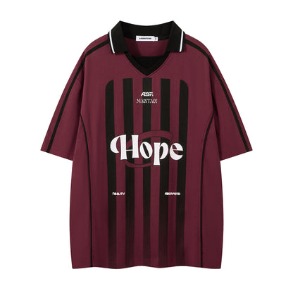 Striped | Racing Tee - Santo 