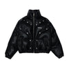 Metal Edge | Studded Cropped Puffer