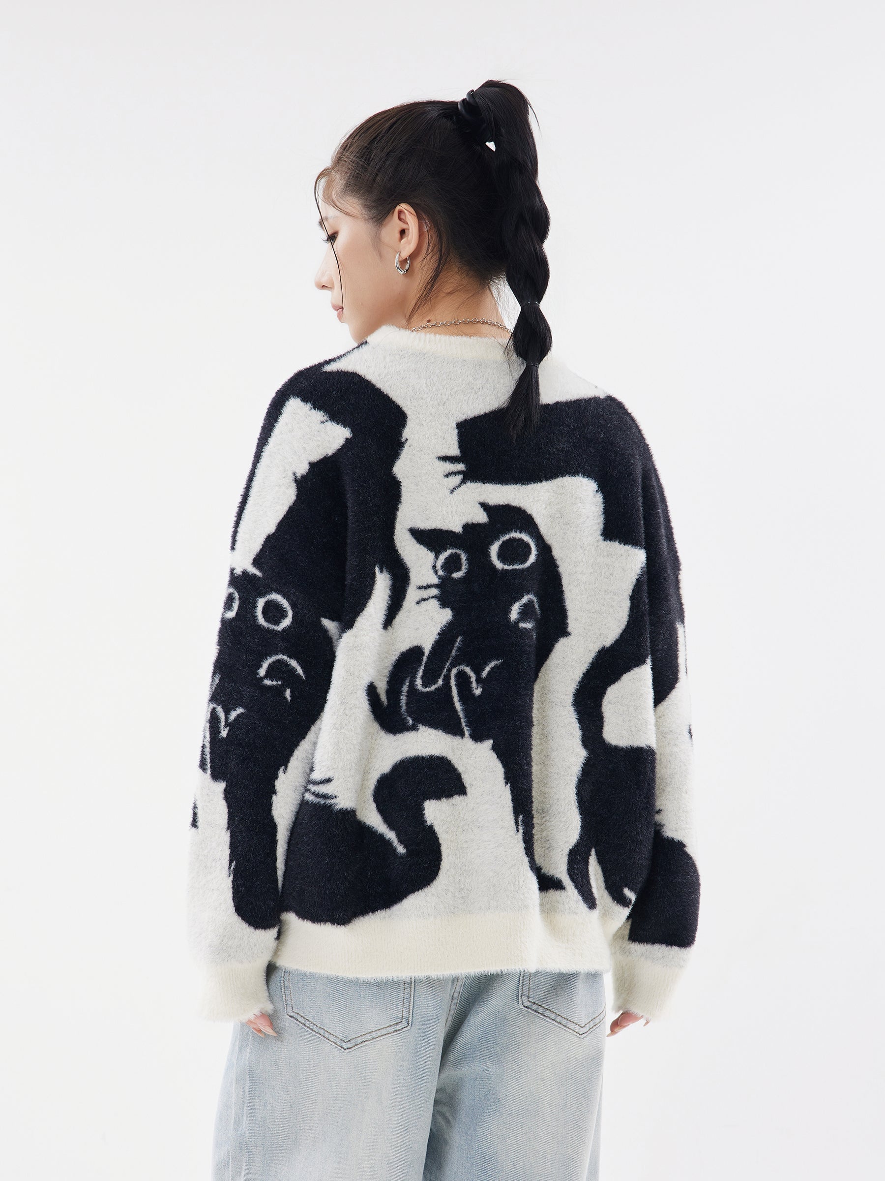 Cat Craze | Casual Knit Jumper