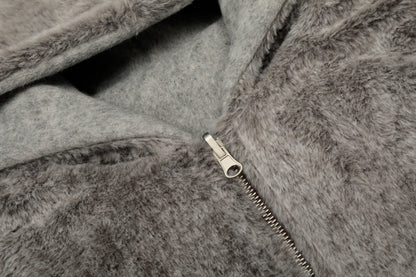Reversible Plush | Hooded Winter Jacket