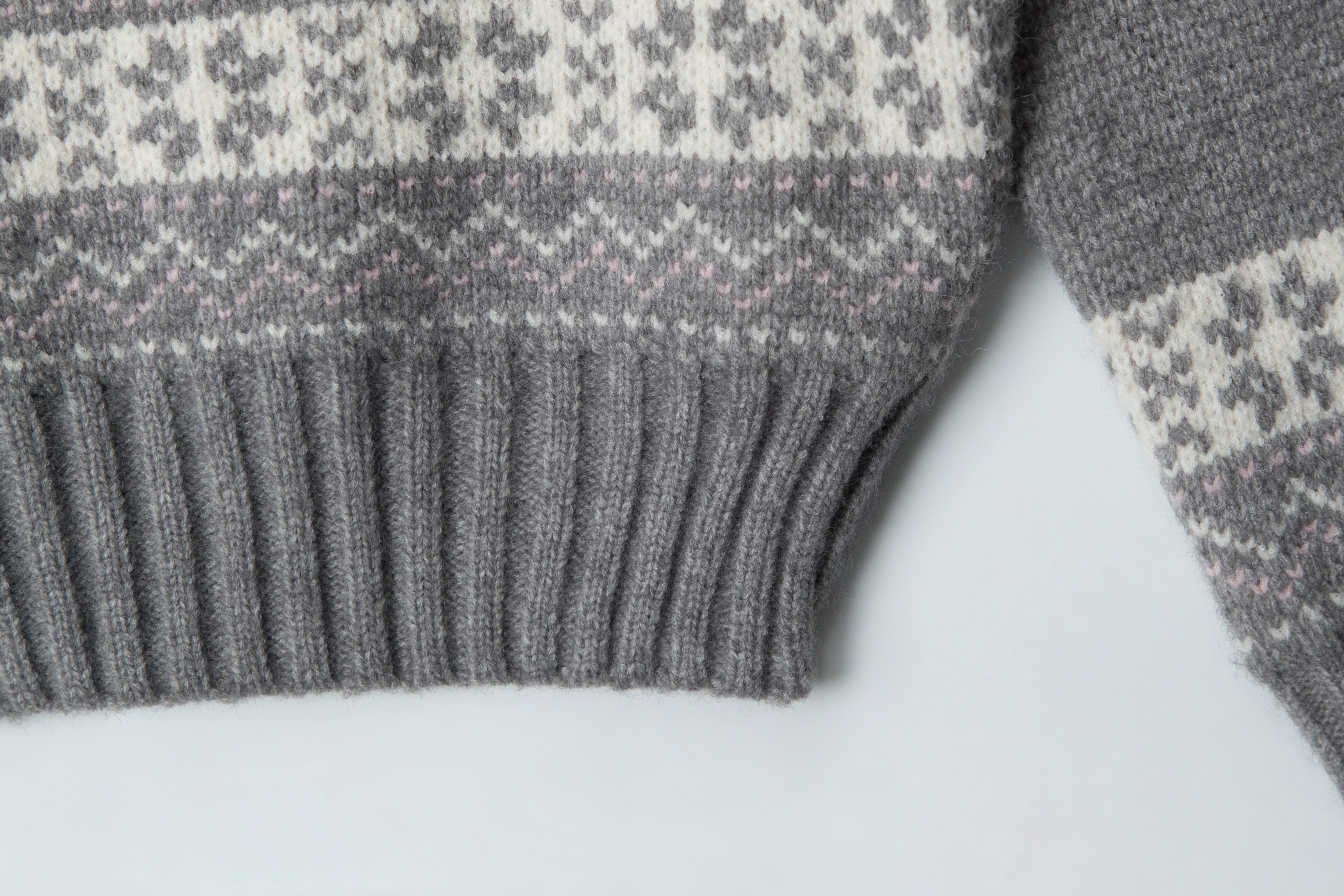 Kitten Knit | Fair Isle Cropped Sweater