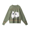 Woolly Pair | Fuzzy Sheep Knit Jumper