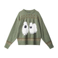 Woolly Pair | Fuzzy Sheep Knit Jumper