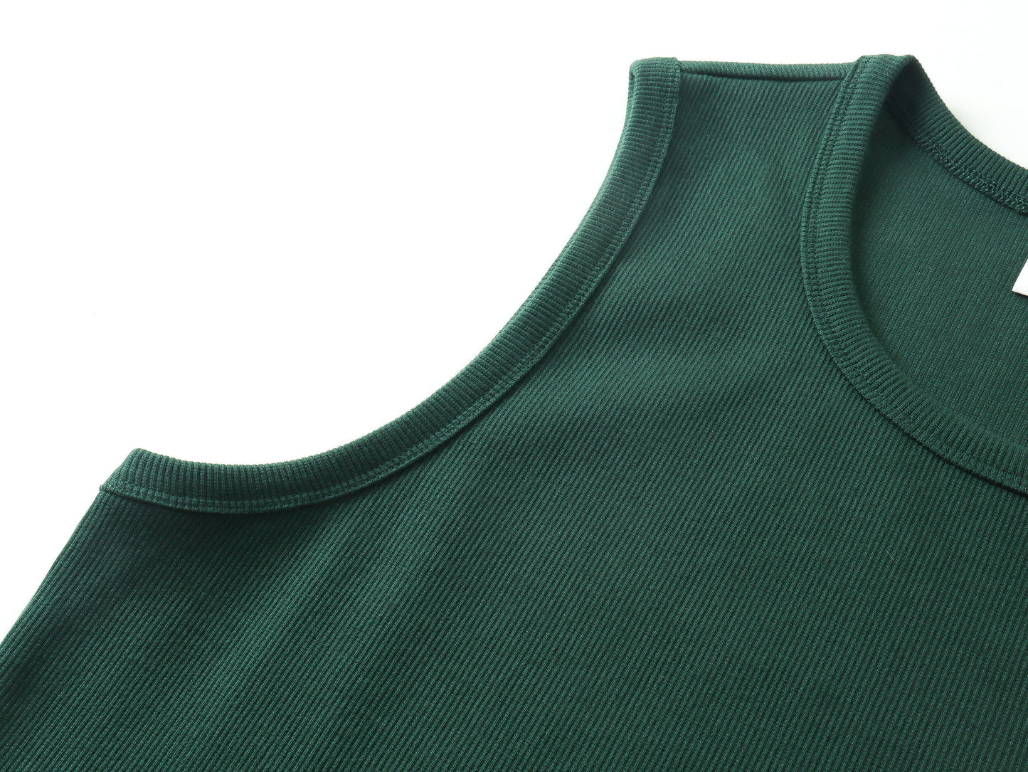 Pure Form | Ribbed Sleeveless Tank - Santo 