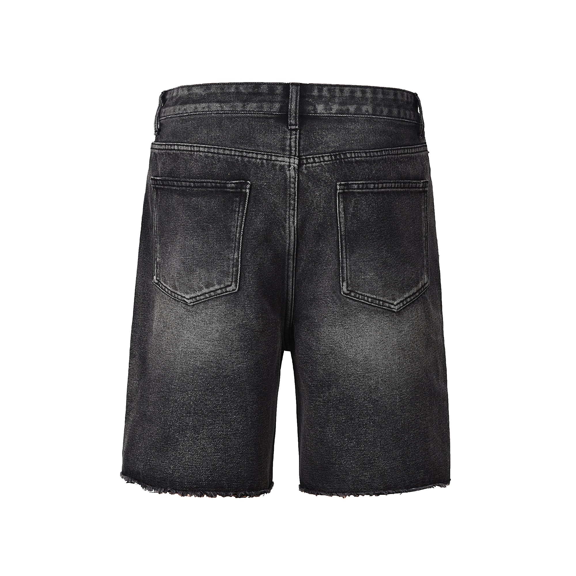 'Washed Ripped' Denim Shorts - Santo 