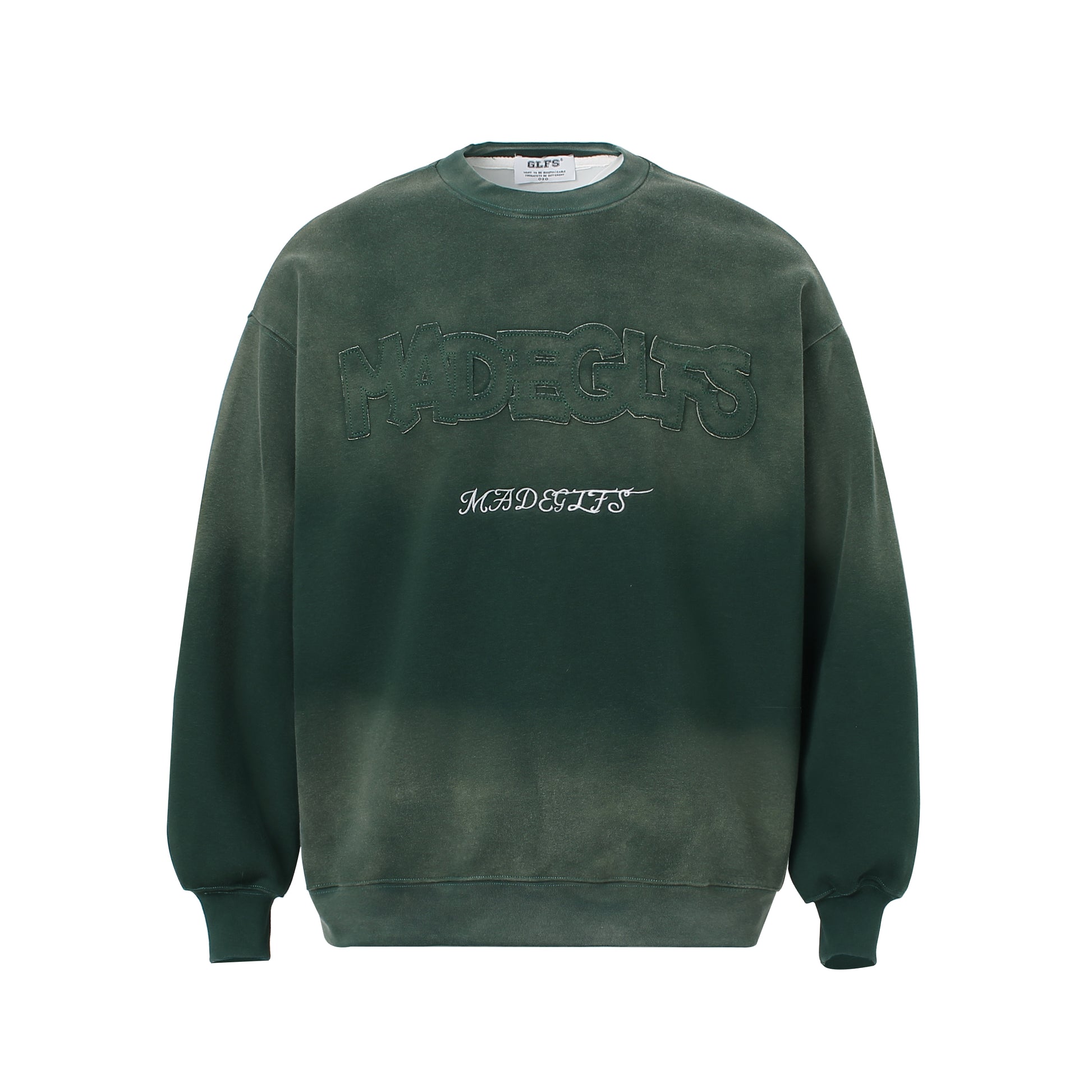 Embroidered Graphic Gradient | Casual Sweatshirt - Santo 