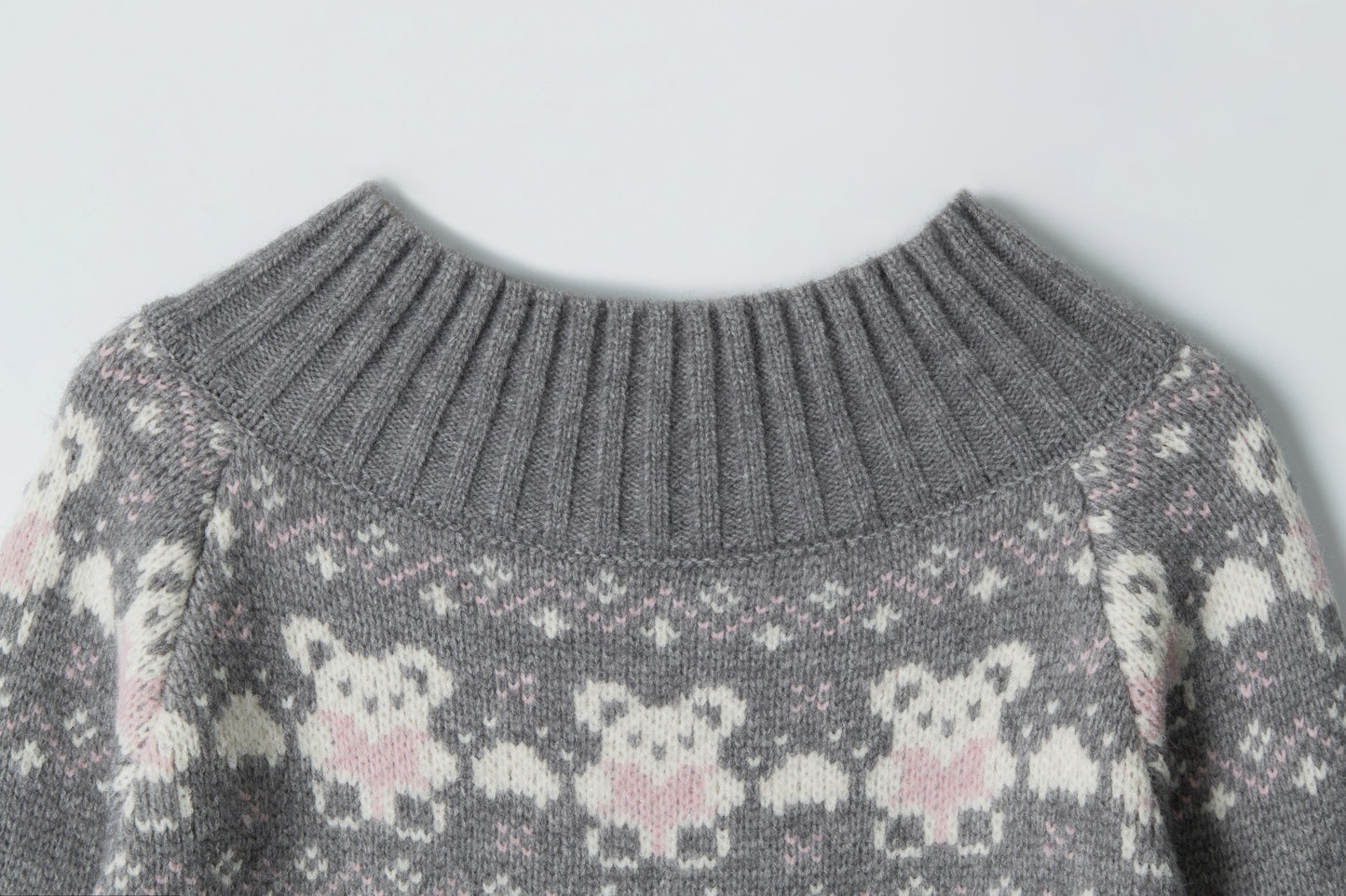 Kitten Knit | Fair Isle Cropped Sweater - Santo 