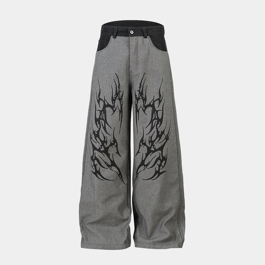 Strappi e jeans Hip Hop