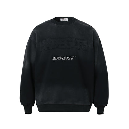 Embroidered Graphic Gradient | Casual Sweatshirt - Santo 