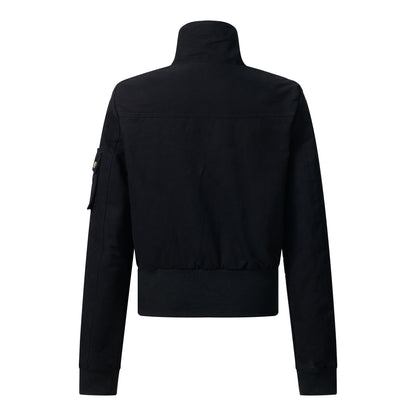 Shadow Armor | Cropped Vegan Leather Jacket