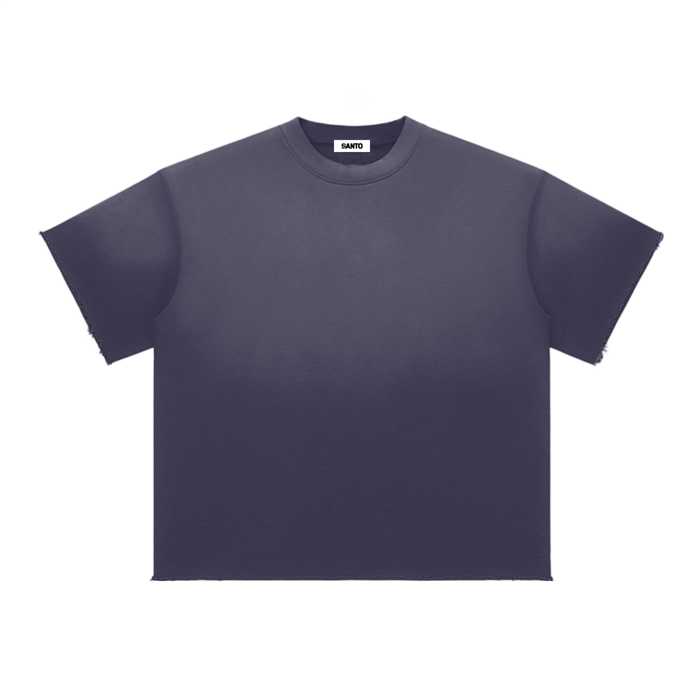 Faded Raw Edge T-Shirt