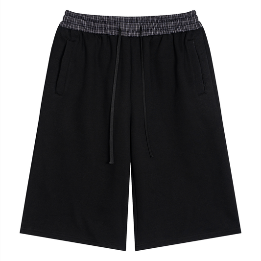 SANTO Essentials Plaid Waistband Shorts - Santo 