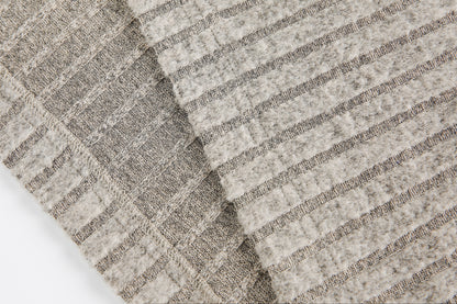 Vintage Plaid Teddy | V-Neck Sweatshirt - Santo 