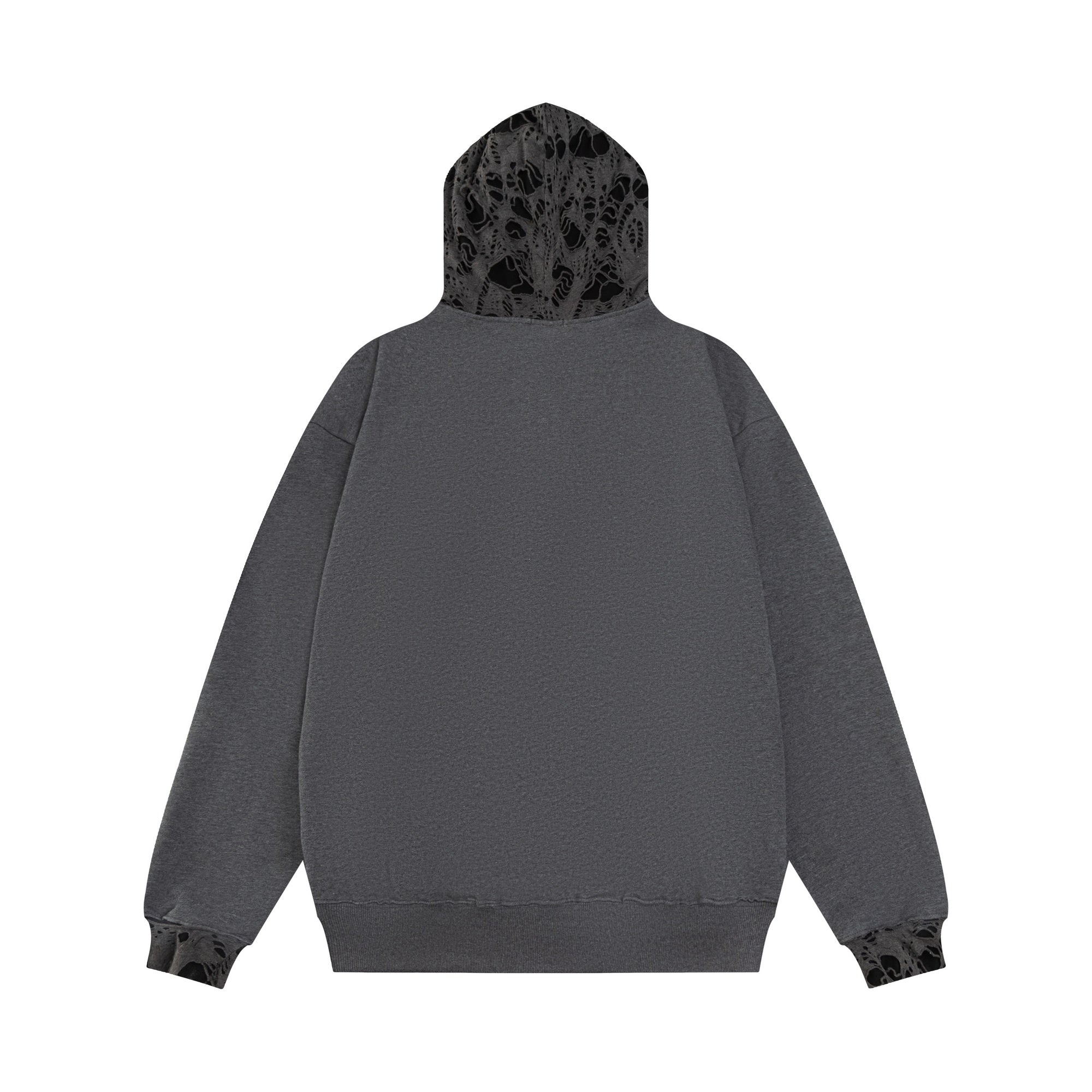 Velvet Glow | Oversized Zipper Hoodie