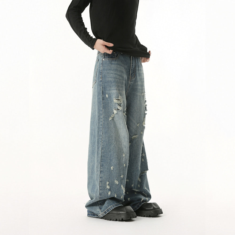 Jeans leopardati con coulisse