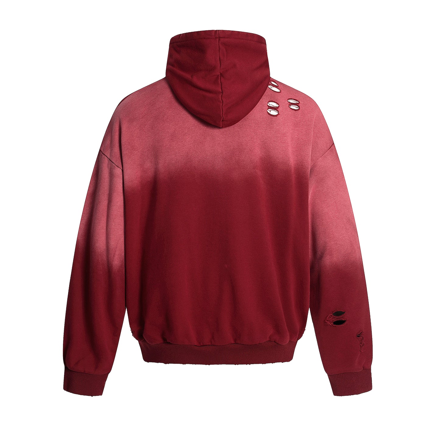 Distressed | Dip-Dye Hoodie - Santo 