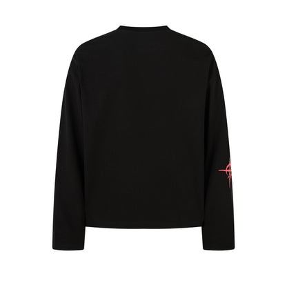 Gothic Cross Print | Graphic Sweatshirt - Santo 