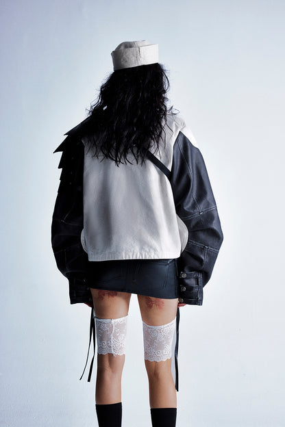 Retro Skull Punk | Motorcycle Jacket - Santo 