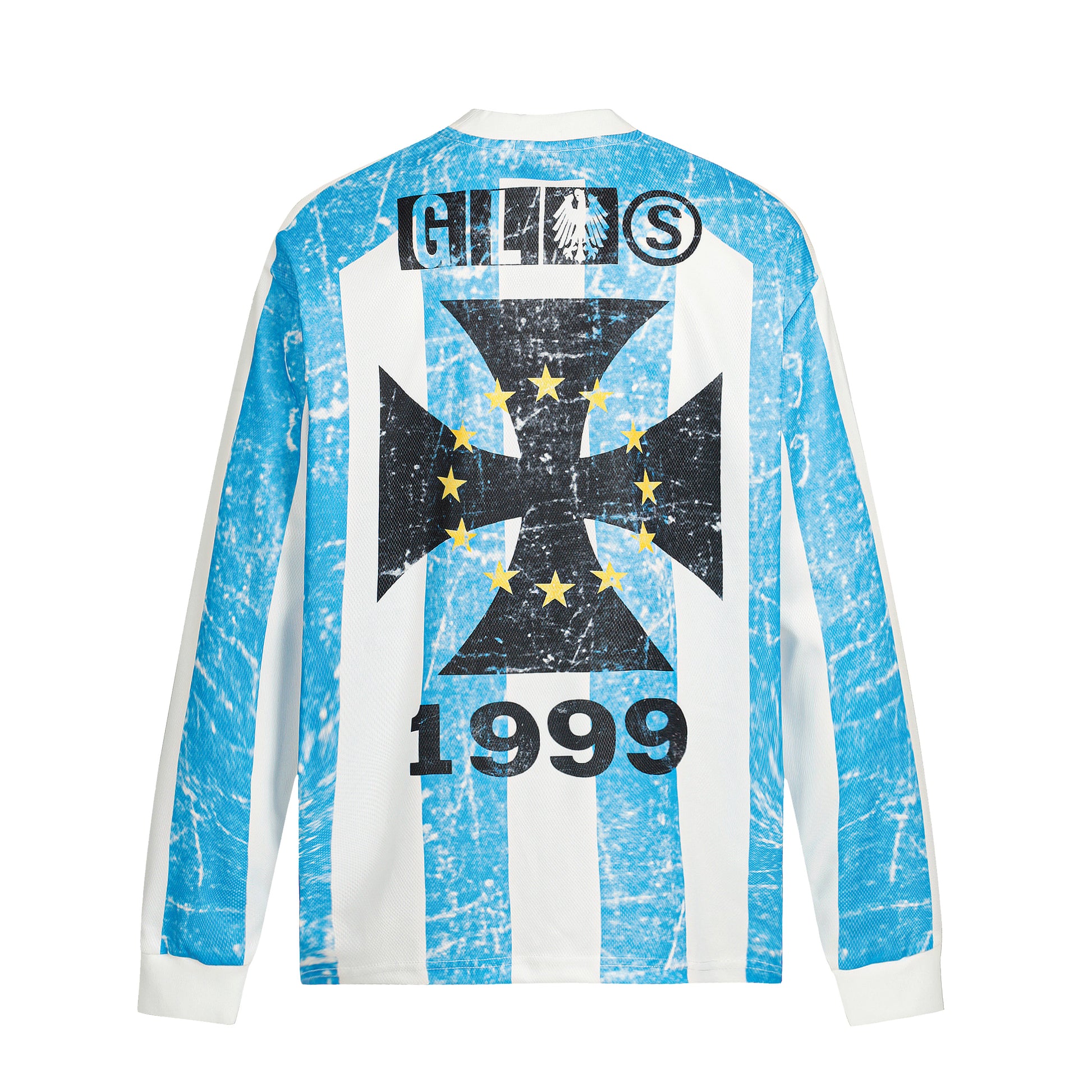 Retro Stripe Print | Athletic Sweatshirt - Santo 