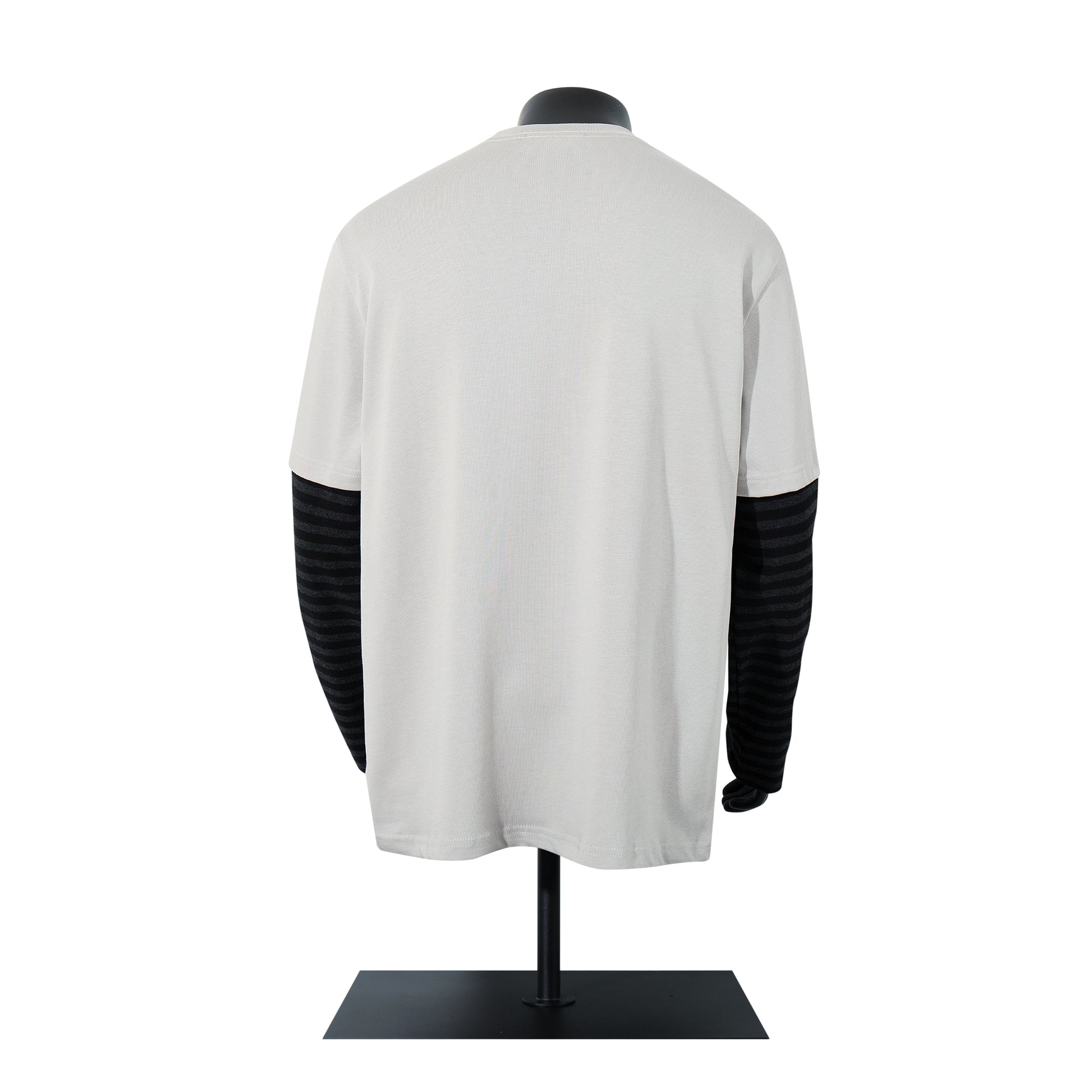 Gothic Knight Print | Layered Long Sleeve T-Shirt - Santo 