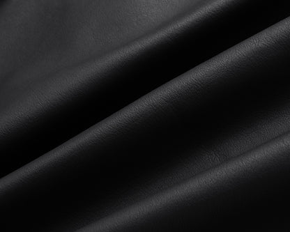 Black Essential | Faux Leather Jacket - Santo 