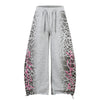 Starfall Drift | Wide-Leg Printed Sweatpants
