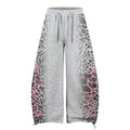 Starfall Drift | Wide-Leg Printed Sweatpants