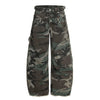 Phantom Camo | Layered Waist Baggy Cargo Pants