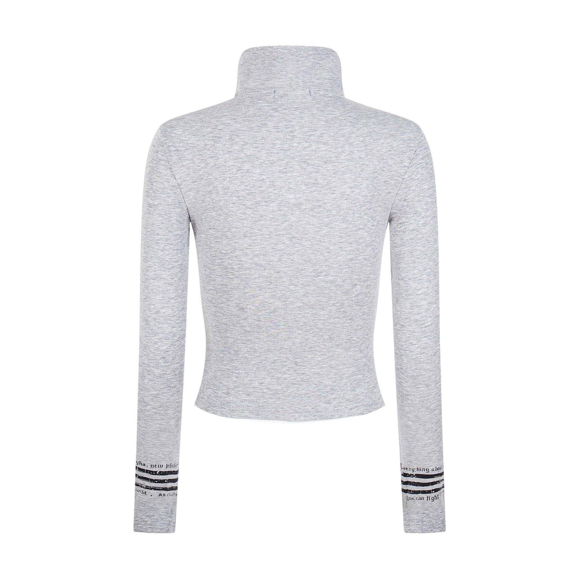 Union Print | Zip-Up Moto Graphic Top