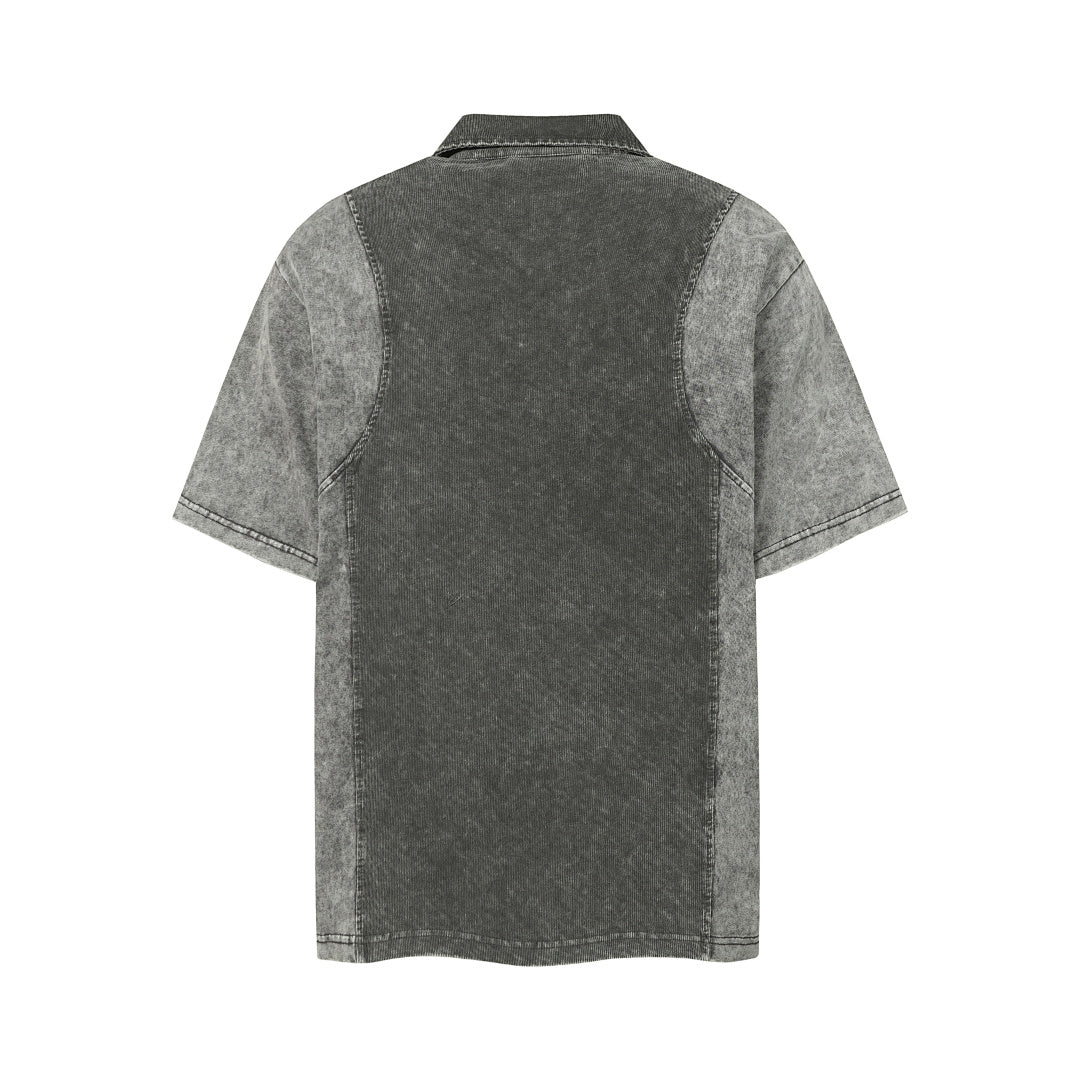 Panel Stitch Cotton T-Shirt