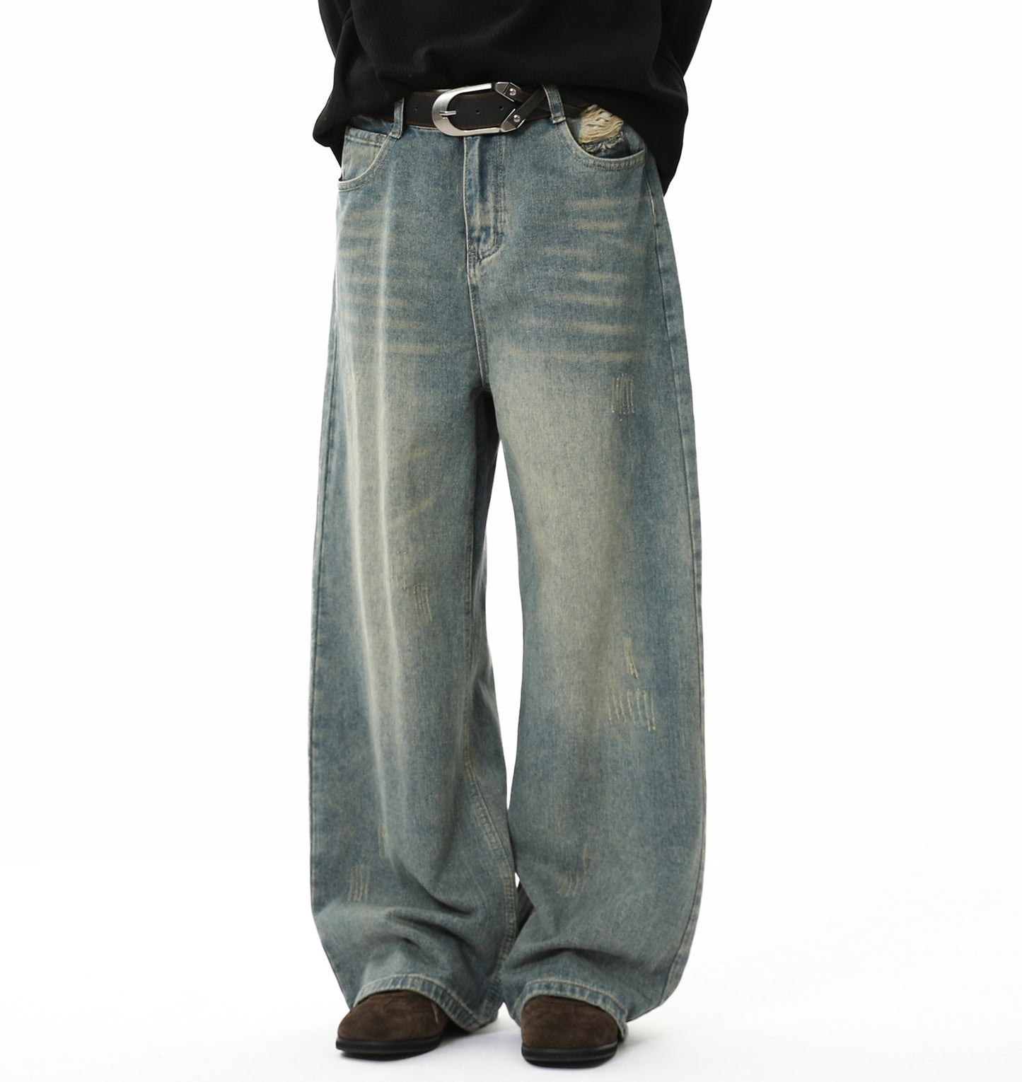 Fray Flair | Veste en jean effilochée