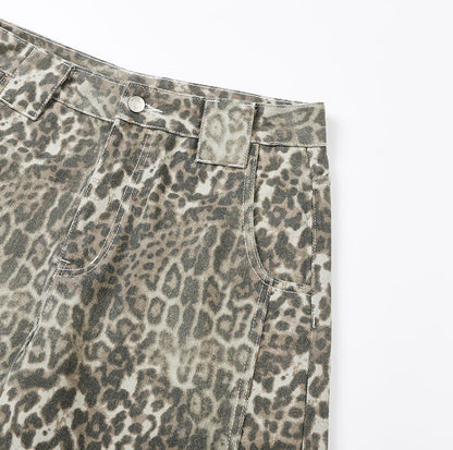 Starlight | Streetwear Star Print Denim Shorts