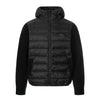 Hybrid Knit-Sleeve | Hooded Puffer Jacket