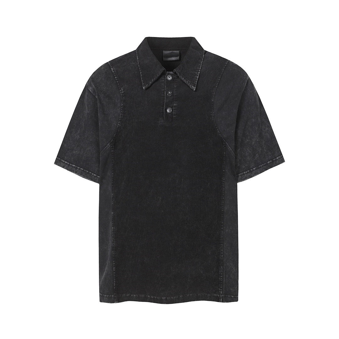 Panel Stitch Cotton T-Shirt