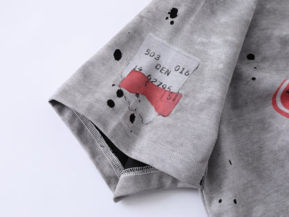 Retro Ink Splash T-Shirt