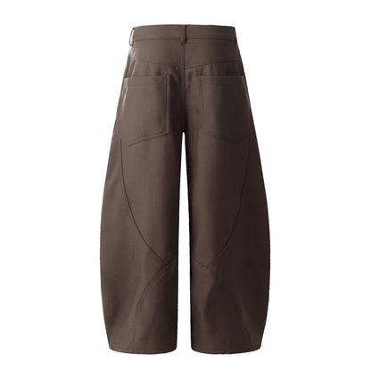 Retro Unisex Barrel Baggy Pants