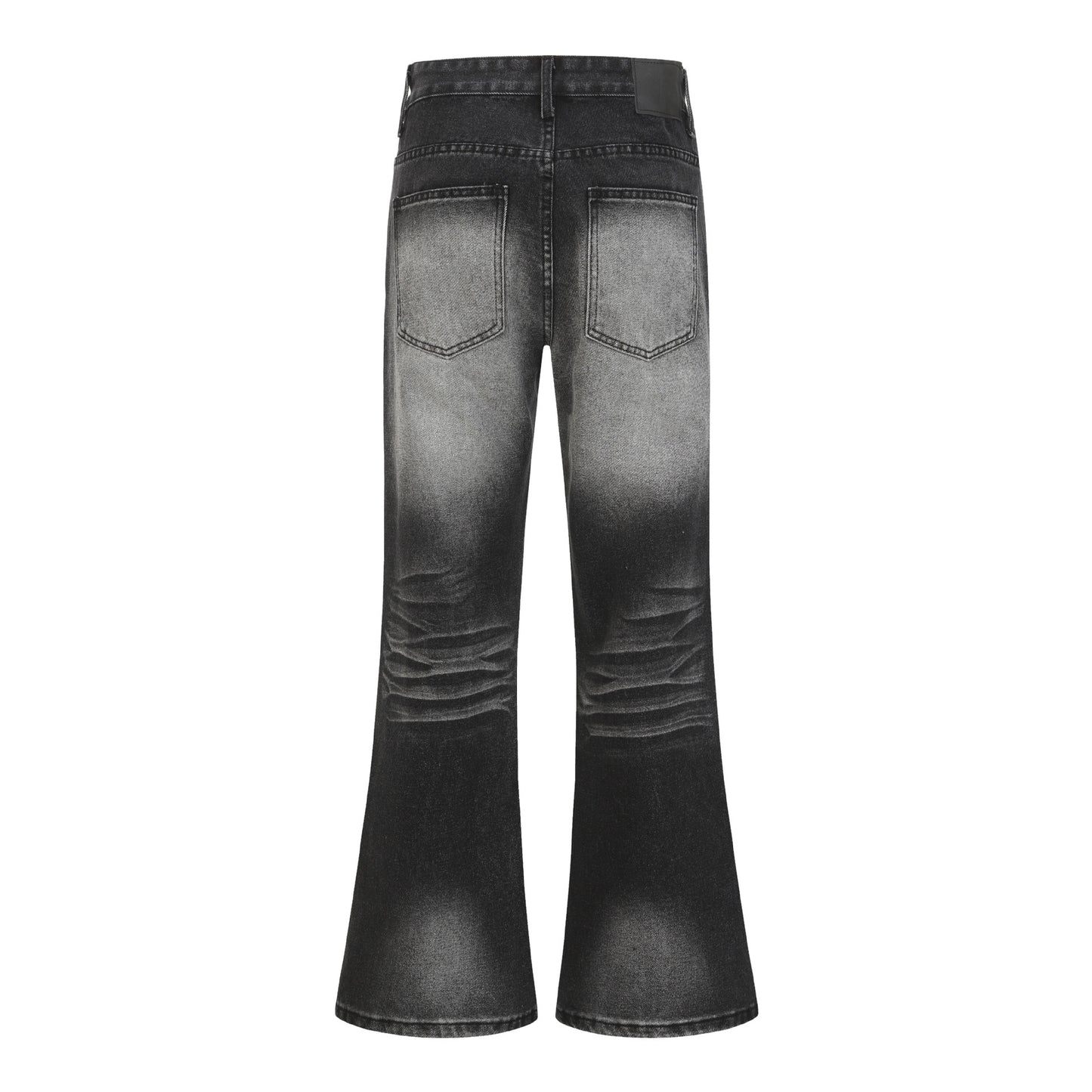 Vintage Washed Flare Jeans
