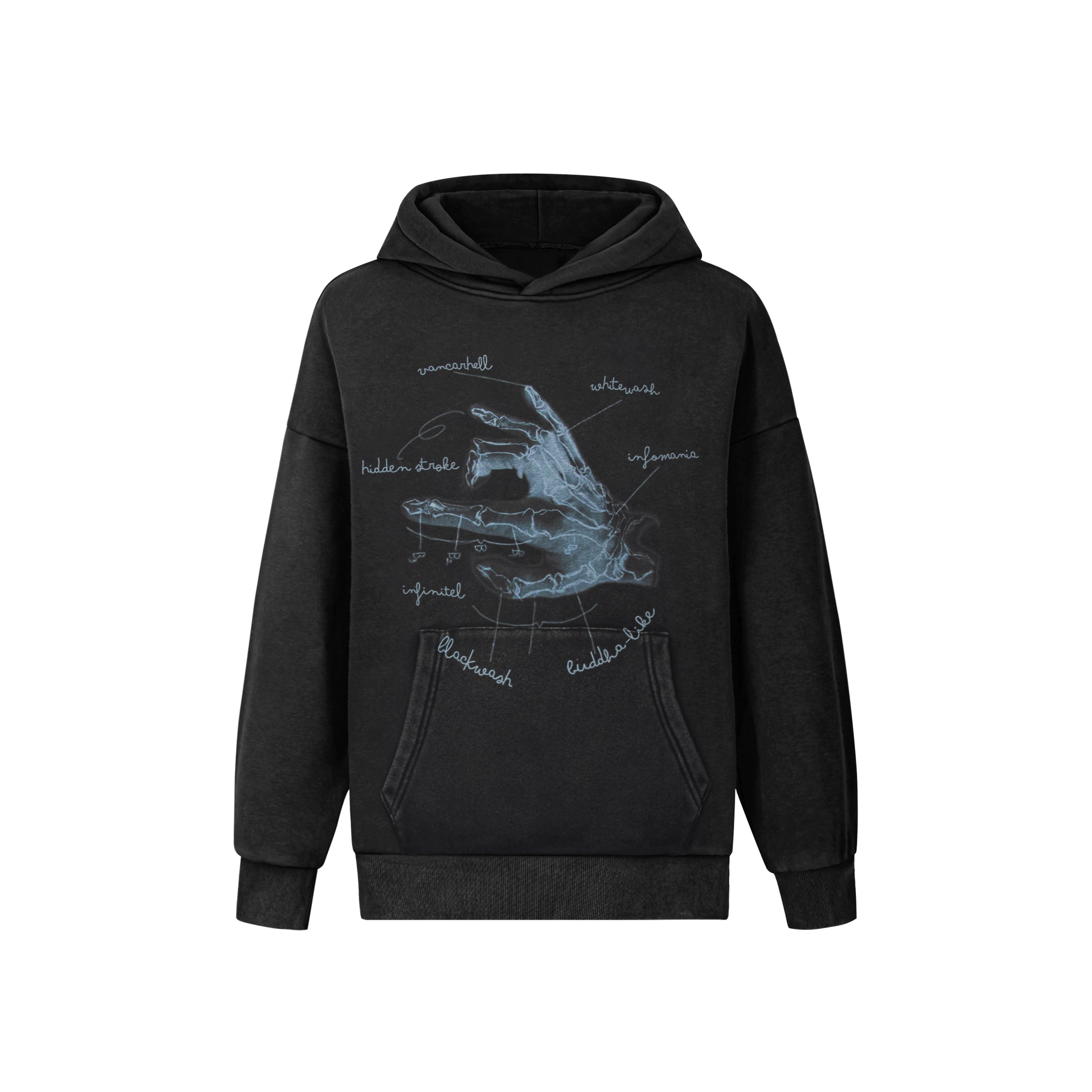 Hidden Strike | Hand Graphic Hoodie