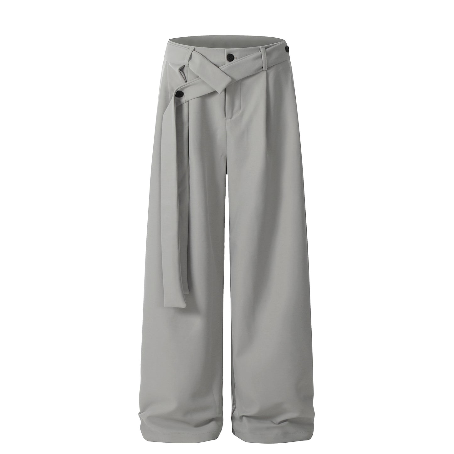 Pleated Belted Machete Track Pants
