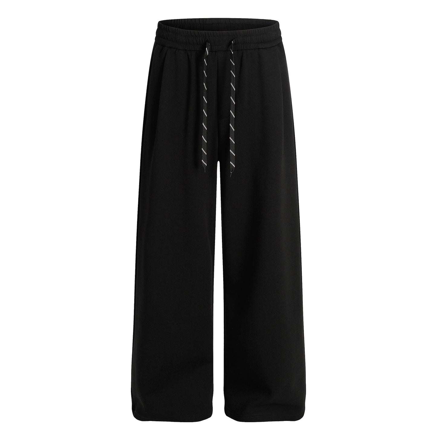 Drawstring Wide Leg Relaxed Sweatpants
