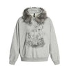 Gothic Fur Collar | Zip Up Hoodie