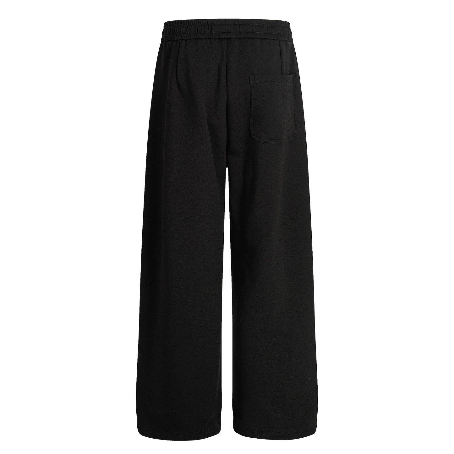 Drawstring Wide Leg Relaxed Sweatpants