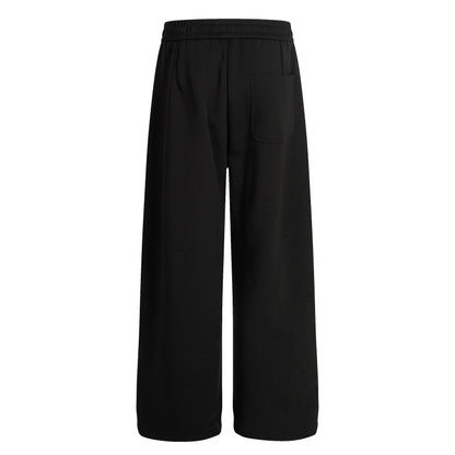 Drawstring Wide Leg Relaxed Sweatpants