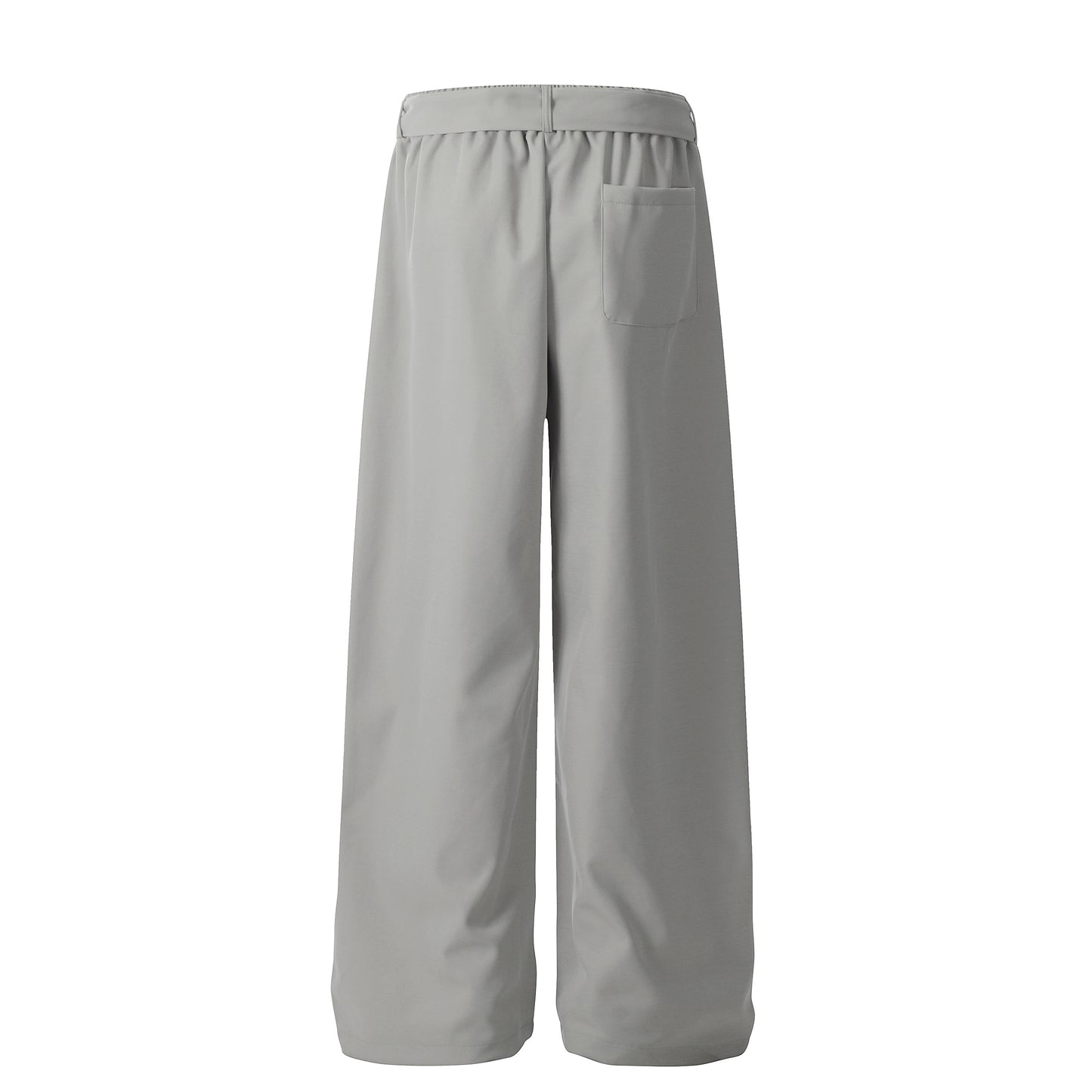 Pleated Belted Machete Track Pants