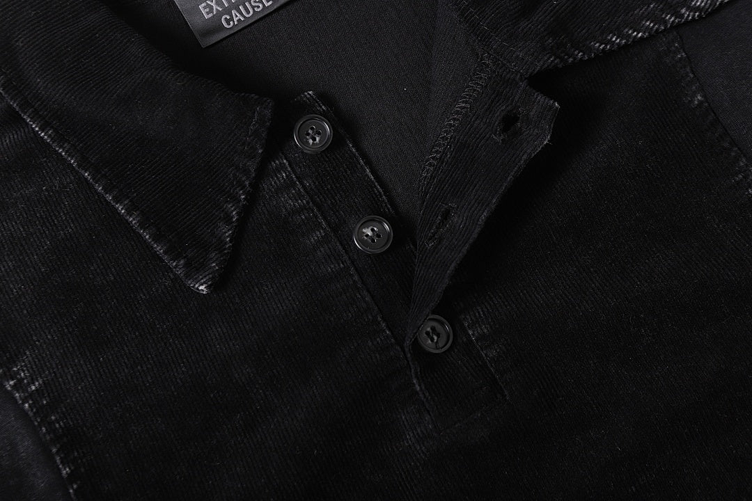 Panel Stitch Cotton T-Shirt