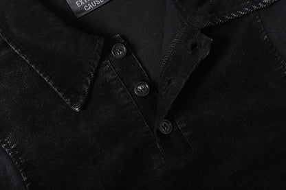 Panel Stitch Cotton T-Shirt