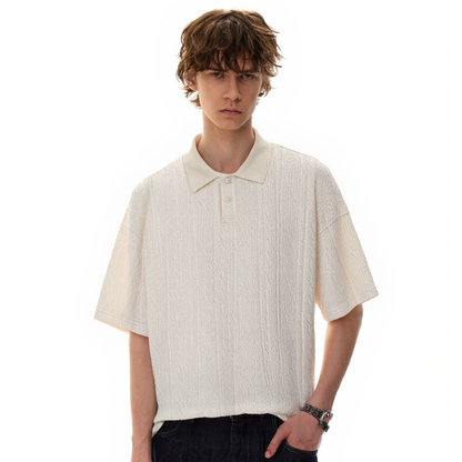 Cable Knit | Basic T-Shirt - Santo 