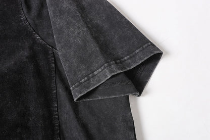 Panel Stitch Cotton T-Shirt