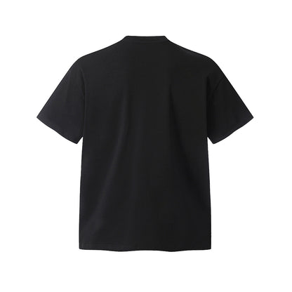 Oversized Gothic Graphic Print T-Shirt