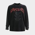 Archive Gothic Letter | Washed Sweatshirt - Santo 